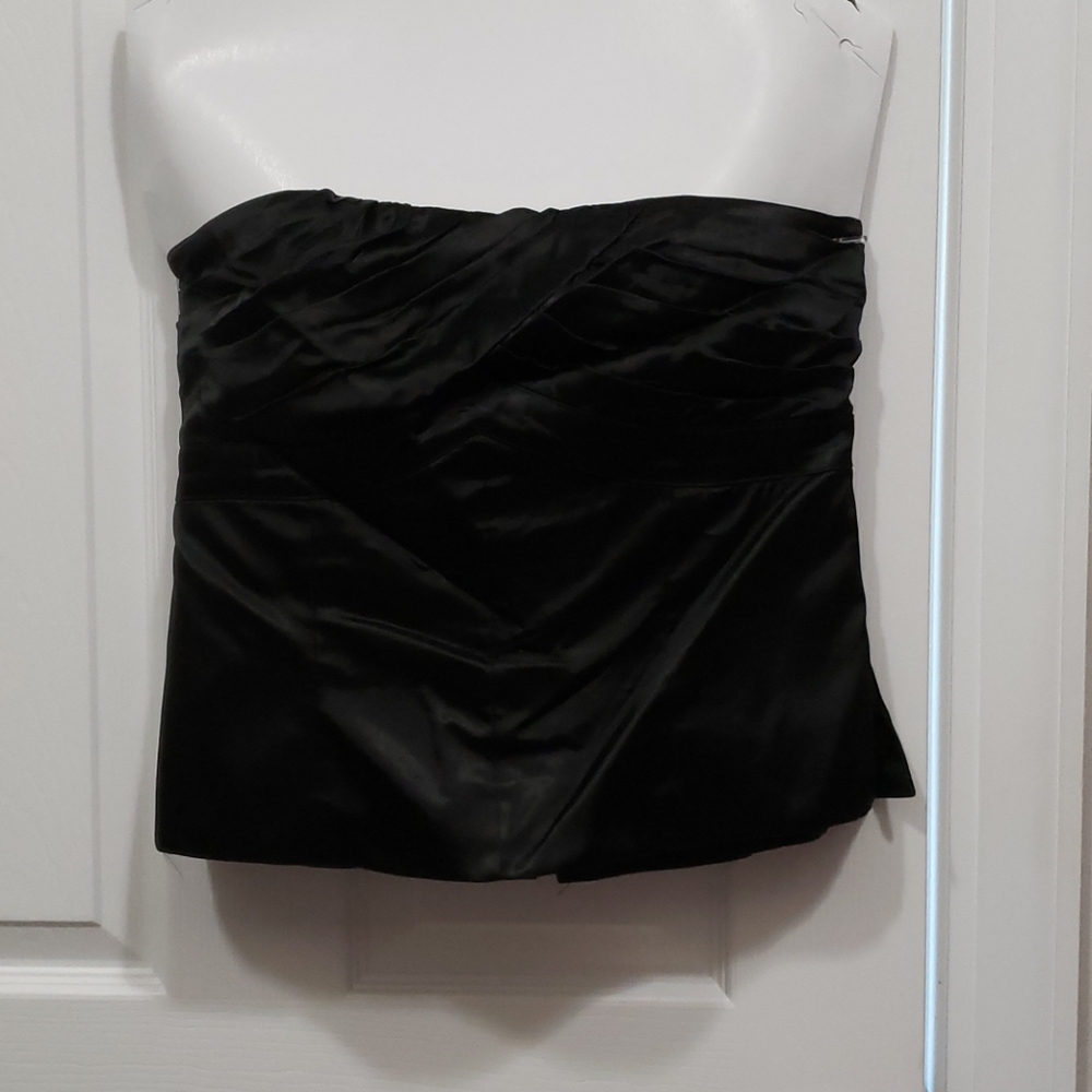Juliana Collezione Strapless Bustier, BLK size 10